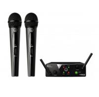 Изображение AKG WMS40 Mini2 Vocal Set BD US45A/C !УЦЕНКА! (864.375&864.850) Вокальная радиосистема с 2-мя