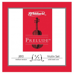 Изображение D`ADDARIO J810-4/4M PRELUDE Комплект струн для скр