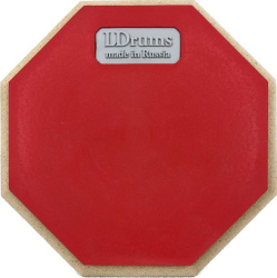 Изображение LDrums LDTP6-RD Тренировочный пэд 6", резина, красный