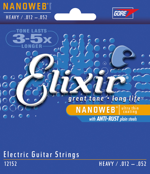 Изображение ELIXIR 12152 012-052 Струны для электрогитары 
