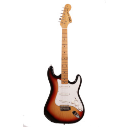 Изображение Tomson Stratocaster Splender Series Электрогитара Б/У, SSS, sunburst, белый пикгард