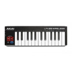 Изображение AKAI PRO LPK25 WIRELESS портативный беспроводной USB/MIDI-контроллер, 25 чувствительных мини-клавиш
