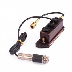 Изображение MAGNETIC SOUNDHOLE Rosewood Pickup Магнитный звукосниматель для акустики + микроф Б/У