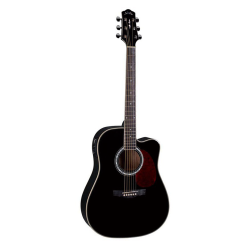 Изображение Naranda DG220CEBK Акустическая гитара со звукоснимателем, с вырезом