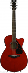 Изображение YAMAHA FSX800C RUBY RED электроакустическая гитара