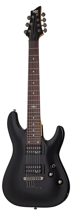 Изображение SCHECTER SGR C-7-MSBK Электрогитара 7-струнная + ЧЕХОЛ