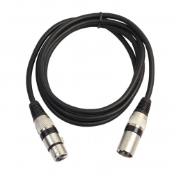 Изображение SHNOOR MC224eco-XMXF-3m Микрофонный кабель с разъемами XLR 3m