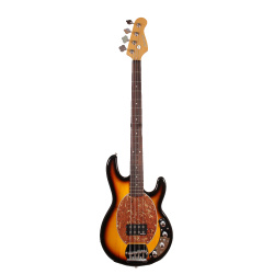 Изображение Strinberg CLB10A Bass Music Man Stingray Style, Бас-гитара б/у, s/n 1211300724, Sunburst, Черепаховы