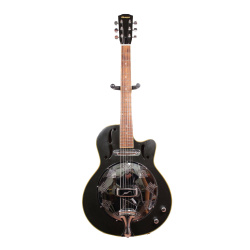 Изображение Morris Resonator Guitar Электроакустическая гитара с резонатором б/у, черный
