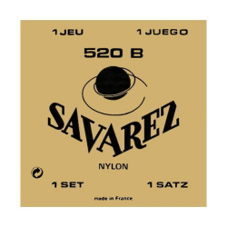 Изображение SAVAREZ 520B Струны для классической гитары Traditional White Low tension