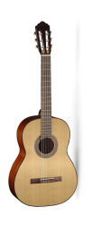 Изображение Cort AC50-WBAG-OP Classic Series Классическая гитара с чехлом, размер 1/2, матовая