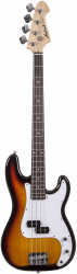 Изображение ARIA STB-PB 3TS Бас гитара электр. Корпус из ольхи, гриф кленовый с палисандровой накладкой, 21 лад