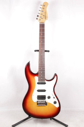Изображение Elioth S303 Stratocaster Электрогитара б/у, s/n 112421972, HSS, Sunburst, Белый пикгард