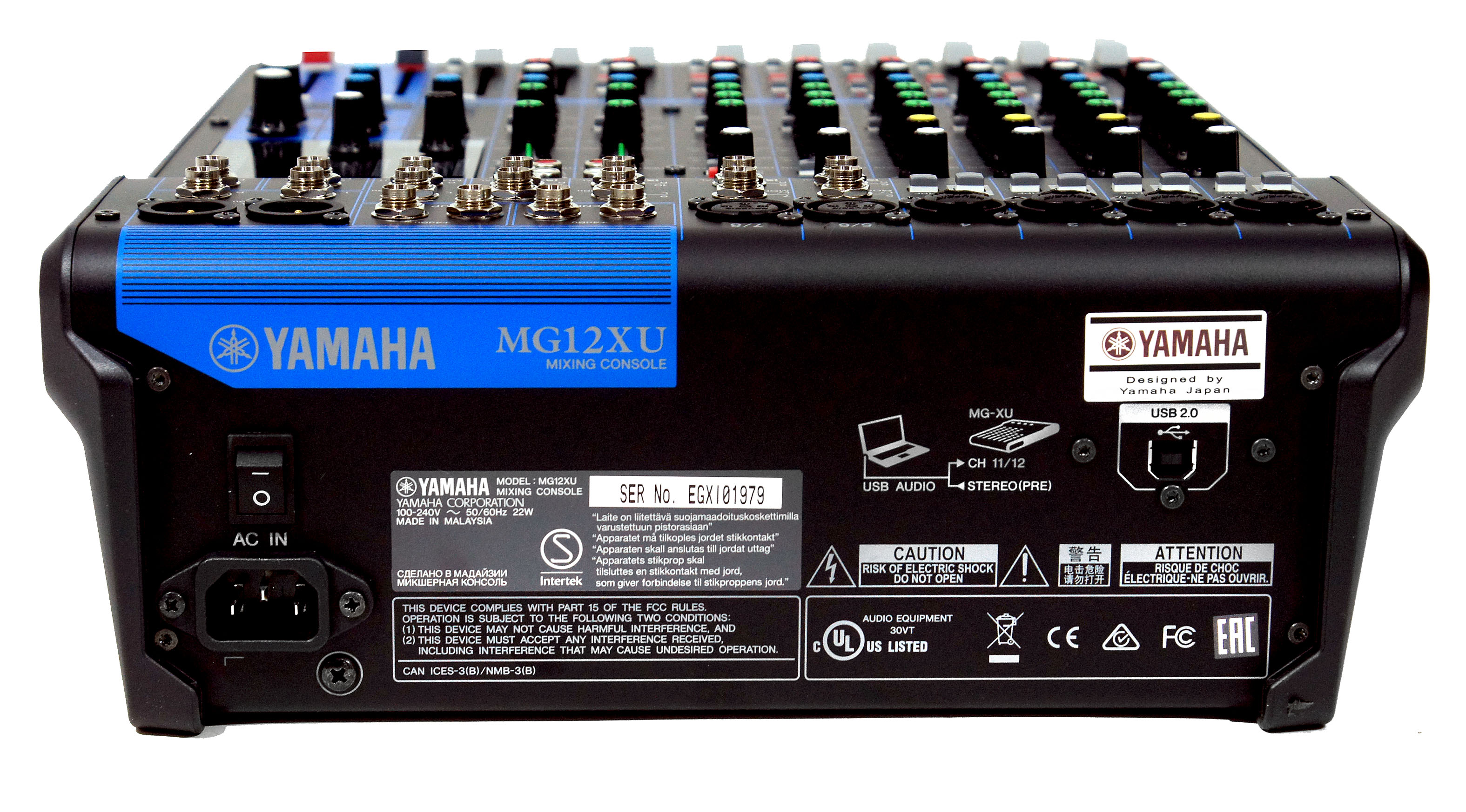 Изображение YAMAHA MG12XU Микшерный пульт