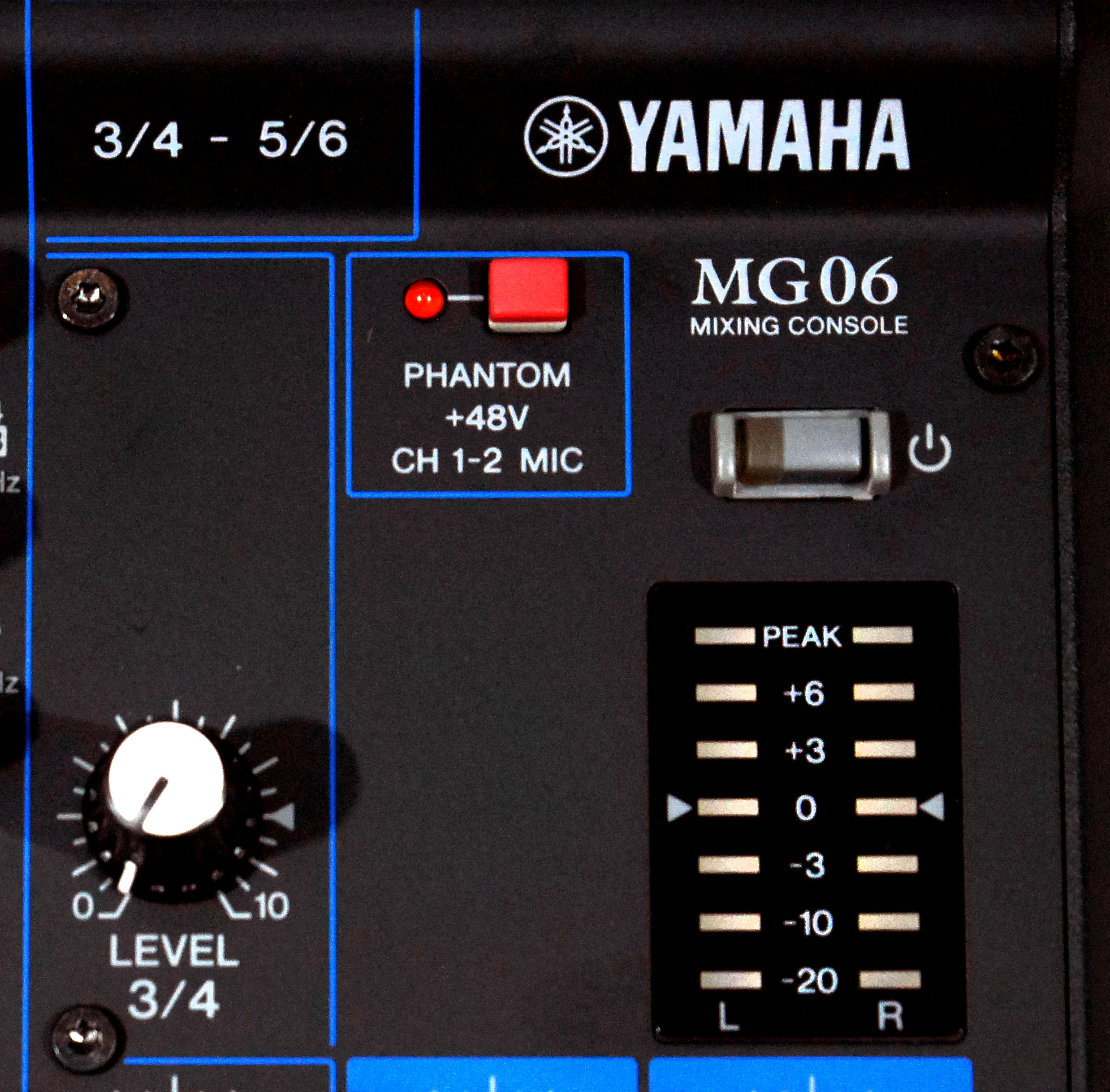 Изображение YAMAHA MG-06 Микшерный пульт 6 кан. 2 микр.лин