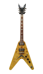 Изображение Dean Flying V Korea Электрогитара б/у, s/n US08020780, HH, натуральный топ под пробку, хромовая фурн