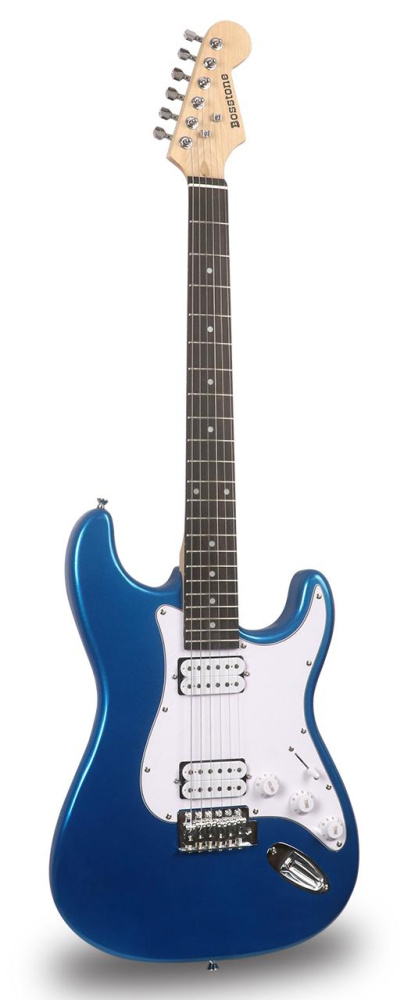 Изображение Bosstone SG-04HH BL+Bag Гитара электрическая, 6 струн; цвет синий