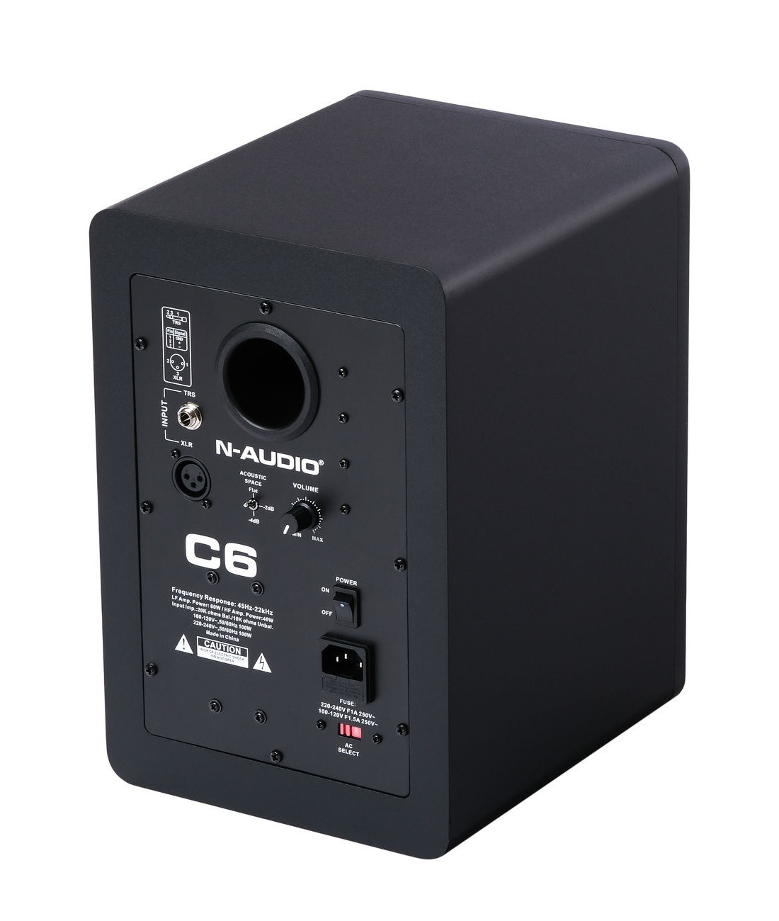 Изображение N-AUDIO C6 Акустическая система 6" активная двухполосная, 130 Вт