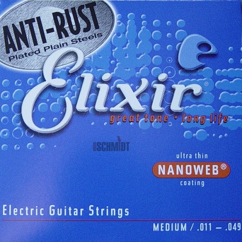 Изображение ELIXIR 12102 011-049 Струны для электрогитары 