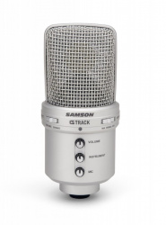 Изображение SAMSON G-TRACK PRO студийный конденсат. микрофон со встр. интерфейсом для звукозаписи и встроенным м