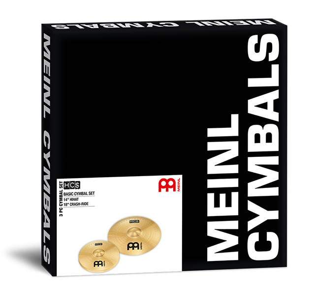Изображение Meinl HCS141620 HCS Complete Cymbal Set Комплект тарелок 14", 16", 20"