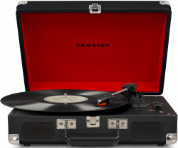 Изображение CROSLEY CRUISER DELUXE [CR8005D-BK] Виниловый проигрыватель Black c Bluetooth