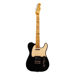 Изображение Fender Telecaster Mexico Электрогитара Б/У, s/n MX13335083, SS, черный, кремовый пикгард, гриф релик