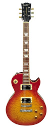Изображение Grass Roots Les Paul Limited Model Электрогитара б/у, s/n GM05317310, HH, Flameburst, снят пикгард