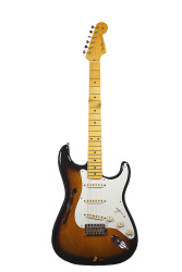 Изображение Fender American Stratocaster Thinline Eric Johnson Signature USA Электрогитара б/у, s/n EJ20872, SSS