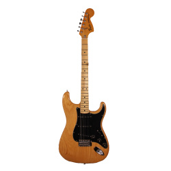 Изображение Fender Stratocaster USA 1977, s/n S772649, SSS, натуральный, черный пикгард