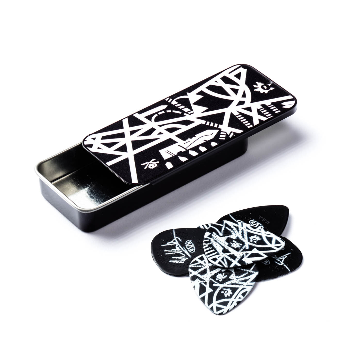 DUNLOP EVHPT06 EVH Star Guitar Медиаторы 6шт, в коробочке Изображение DUNLOP EVHPT06 EVH Star Guitar Медиаторы 6шт, в коробочке