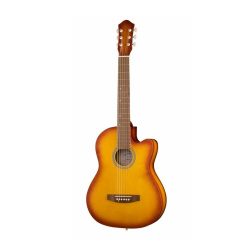 Изображение Амистар M-32-SB Акустическая гитара, с вырезом, санберст, матовая