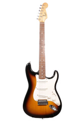 Изображение Squier Bullet Strat by Fender Электрогитара б/у, s/n CY07093563, SSS, Sunburst, Белый пикгард