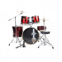 Изображение Peavey PV 5PC Drum Set - Wine Red Барабанная установка