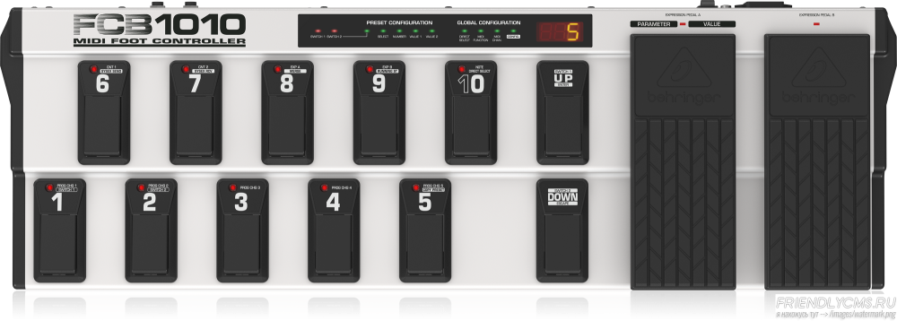 Изображение BEHRINGER FCB1010 Напольный MIDI-контроллер
