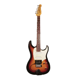 Изображение Godin Session Stratocaster USA/Canada Электрогитара б/у, s/n 11124228, HSS, Sunburst + чехол