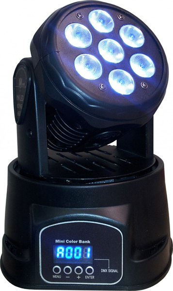 Изображение IGB-Y07 WASH MINI LED MOVING HEAD Мини голова (светомузыка)