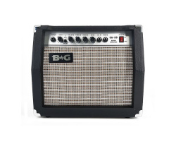 Изображение B&G GA20RT Усилитель гитарный комбо, 20 Вт, 6,5", : Input, 2 channel, clean/drive, gain, volume, tr