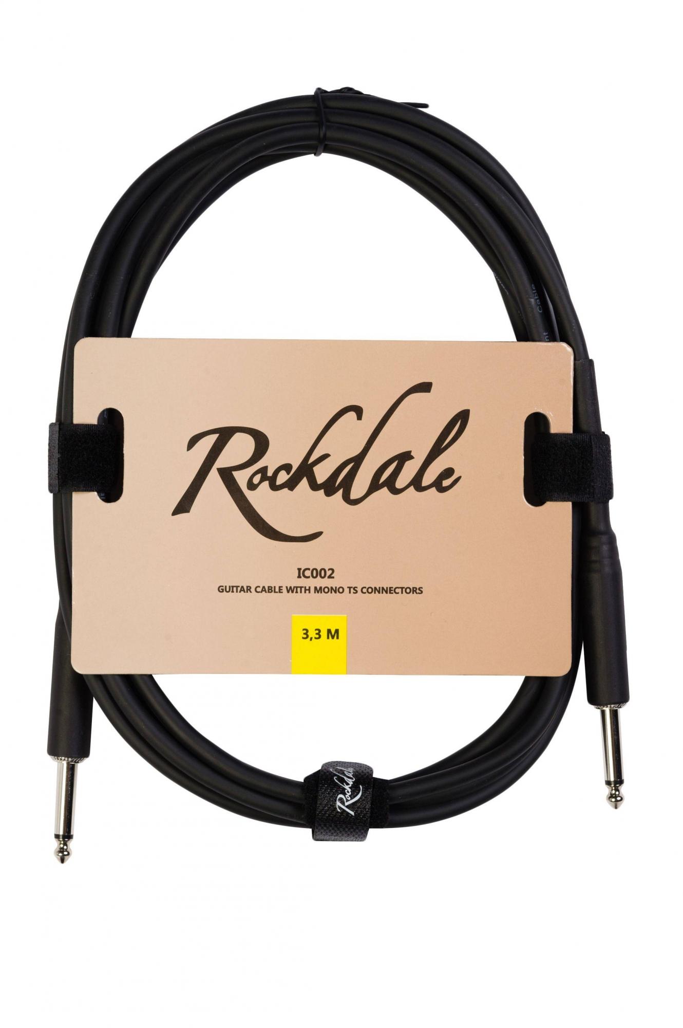Изображение ROCKDALE IC002.10 Гитарный кабель, 3.3 м