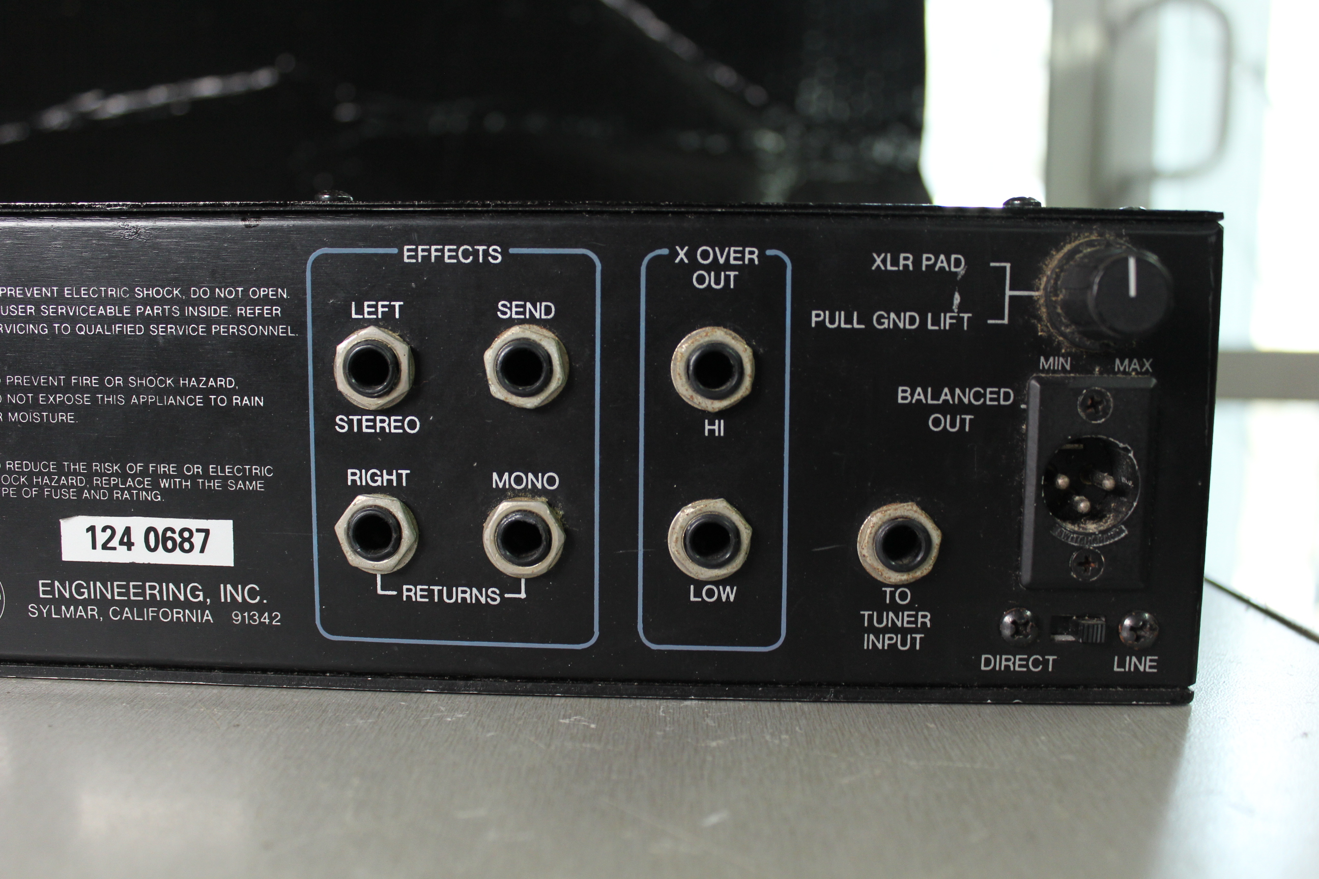 Изображение SWR SM900 Басовый усилитель б/у, s/n 1240687, 900W