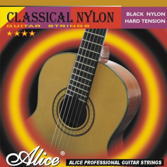 Изображение ALICE A107BK Струны для классической гитары, черны