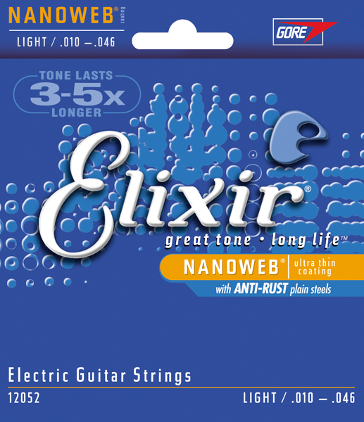 Изображение ELIXIR 12052 010-046 Струны для электрогитары 