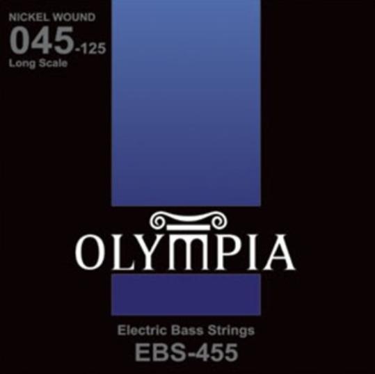 Изображение OLYMPIA XPB45125 045-125 Струны для бас-гитары Nickel Wound 