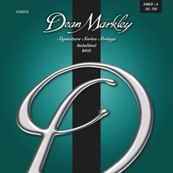 Изображение Dean Markley DM2605A Signature Nickel Steel Комплект струн для бас-гитары, никелированные, 50-110