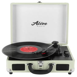 Изображение Alive Audio GLAM Mist Виниловый проигрыватель c Bluetooth