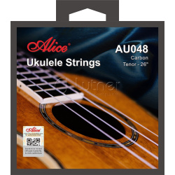Изображение ALICE AU048 Струны для укулеле тенор, натяжение Standard, прозрачный