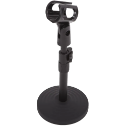 Изображение FZONE PC2 стойка настольная микрофонная прямая, с круглым основанием,  цвет