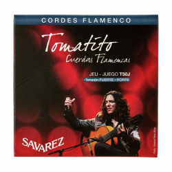 Изображение SAVAREZ T50J Flamenco Tomatito Комплект струн для классической гитары, сильное натяж., посеребренные