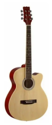 Изображение MARTINEZ W-91C Акустическая гитара с вырезом Фолк