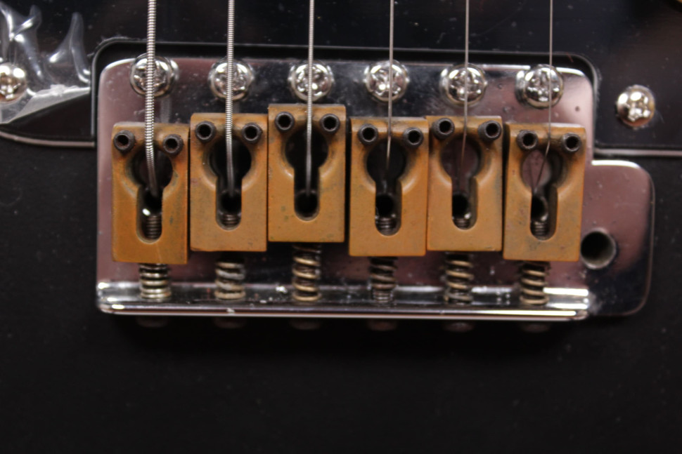 Изображение Fender Stratocaster USA 1978 Refinish, s/n S892420, SSS, Черный матовый, Черный пикгард + Кейс